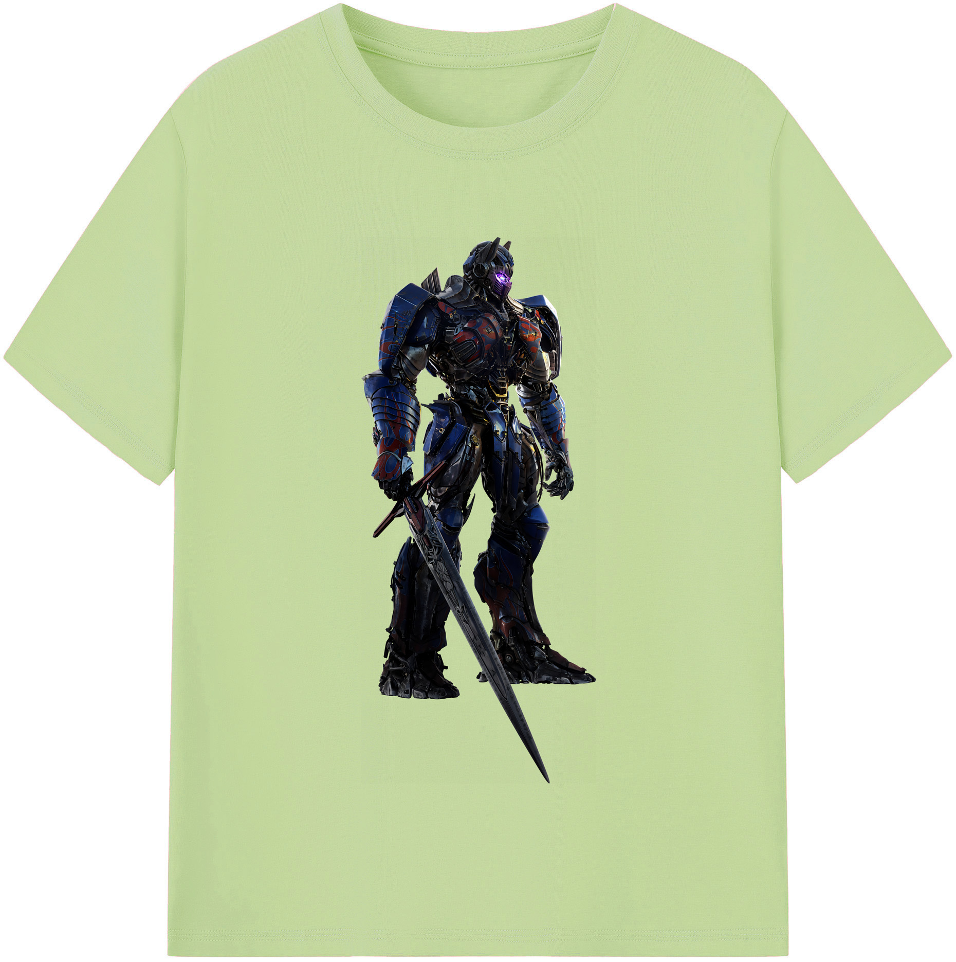 （画像用） Transformers トランスフォーマー 綿100％半袖Tシャツ（フロントプリント）